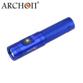 Archon impermeable linterna LED 860lm con 18650 batería recargable